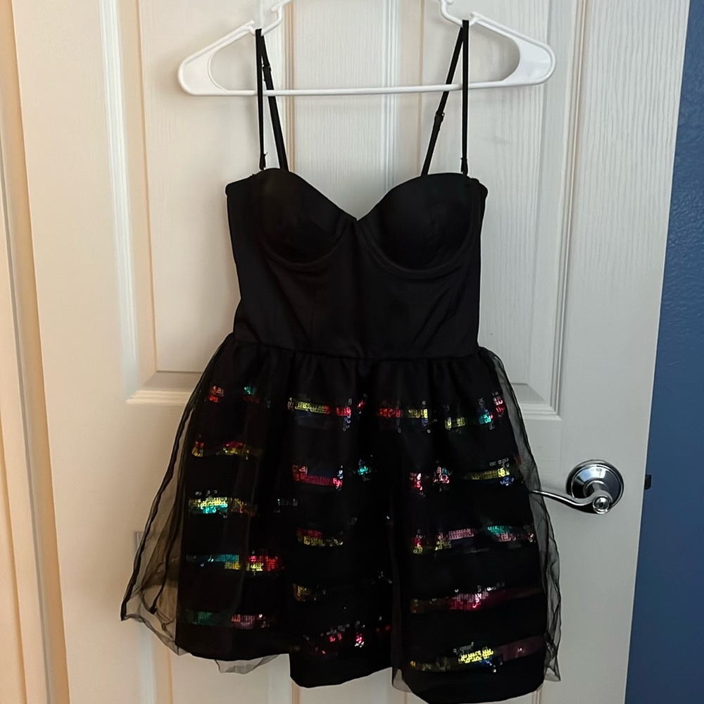 Vintage Victoria's Secret PINK sequence dress. Size XS